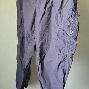 Calvin Klein Performance Women Pants Cotton - Size XL Gray